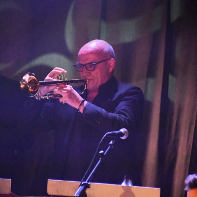 Trompette du jazz band de Caen
