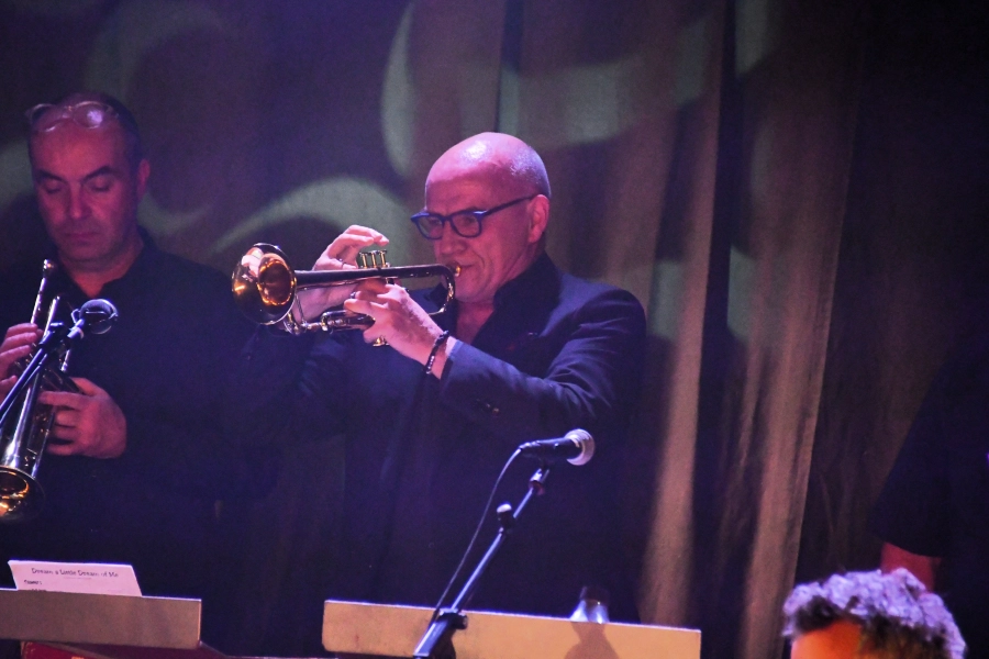 Trompette du jazz band de Caen